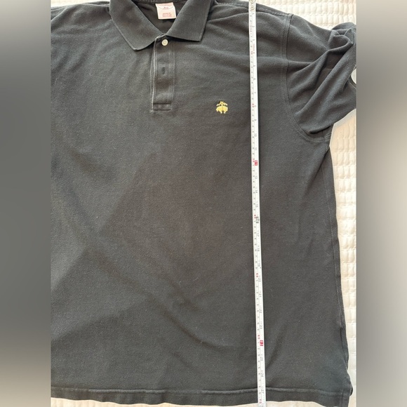 Men’s Brooks Brothers Polo Black Size Large - Picture 3 of 7